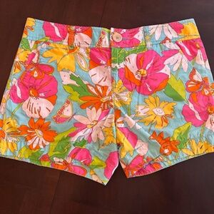 Lilly Pulitzer Paint by Numbers Shorts, Size 6